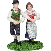 Luville Dancing folkloric people l5xb3,5xh7 cm