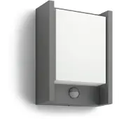 Philips Wandlamp Arbour Antraciet 3,8w Met Sensor