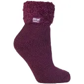 Heat Holder Dames Non Slip Thermische Enkel Slipper Bed Sokken - HHL03