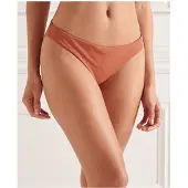 Superdry Klassiek Bikinibroekje Oranje Grootte: 40