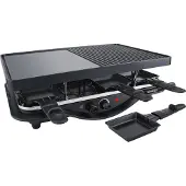 Steba Raclette RC 28, afmetingen 45 x 30 x 14,5 cm, geschikt voor 8 personen