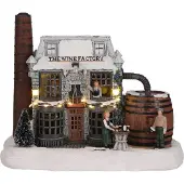 Luville Wine factory battery operated l30xw18xh24,5cm Kerst