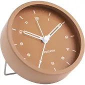 Karlsson Wekker Tinge Steel Caramel Brown 9 cm
