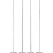 Point-Virgule - Bar - Cocktailstampers Set/4 rvs
