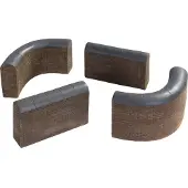 Dickensville Kerstdorpminiatuur Muren Hoog H 4,7 Cm 4-delig