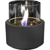 Tenderflame Tafelhaard Lilly 12 Zwart D 13 H 17,5 Cm