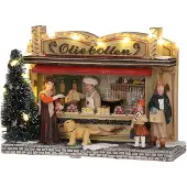 Luville Molendam Oliebollenkraam | 3x AA | 16,5 x 6 x 11,5 cm