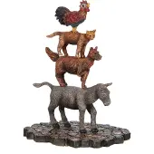 Luville Bremer stadsmuzikanten l7.5b6h10cm