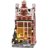 Luville Molendam Grachtepand winkel | 3x AA | 8,5 x 9 x 18 cm