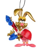 Kurt S. Adler Kerstbal March Hare Konijn Haas Alice Wonderland Disney Ornament Kurt S. Adler