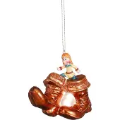 Luville Efteling Orn kleinduimpje l10.5b4h10cm goud