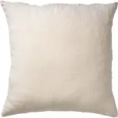 Dutch decor - LINN - Sierkussen 45x45 cm - 100% linnen - effen kleur - Pumice Stone - beige