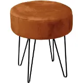 Unique living | kruk davy d35x40cm leather brown