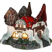 Luville Efteling Huis van de Kabouters (miniatuur) werkt op batterijen