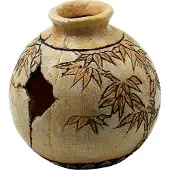 Superfish Aquarium Decoratie Kruik Beige D 11,9 H 12,5 Cm