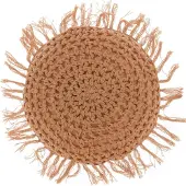 Unique living kussen tufo 45cm Ø camel