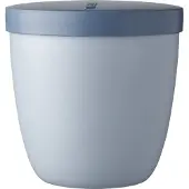Mepal Snackpot Ellipse 500 ml - Nordic blue - Fruitbakje - Snackbakje - Fruitbakje - Snackbakje