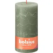Bolsius Dinerkaars Shine Groen 125 Uur D 10 H 20 Cm