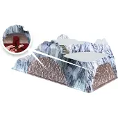 My Village Basis Kerstdorp Trein tunnel 78x38 cm