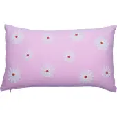 Linen&More Sierkussen Poppy Roze 50 X 30 Cm