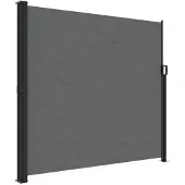 vidaXL Uitschuifbaar zijluifel antraciet 180x300 cm