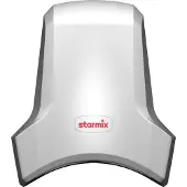 Starmix T-C1 Handdroger snel contactloos ws nr. 017082, Handendroger, Wit