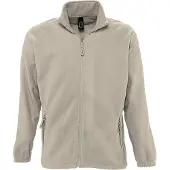 Sols Heren North Full Zip Outdoor Fleece Jacket (Touw)