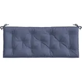 vidaXL Tuinbankkussen 120x50x7 cm oxford stof marineblauw