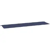 vidaXL Tuinbankkussen 200x50x3 cm oxford stof marineblauw