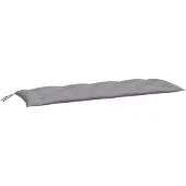 vidaXL Tuinbankkussens 2 st 150x50x7 cm oxford stof grijs