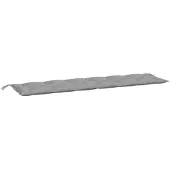 vidaXL Tuinbankkussen 200x50x7 cm oxford stof grijs