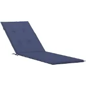 vidaXL Terrasstoelkussen oxford stof marineblauw
