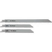Labor reciprozaagbladenset hout & metaal 10-delig
