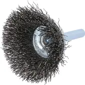 Ks Tools Rostvrijstalen borstel met draad, 0,3 mm, diameter 38 mm