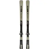 Salomon E S/Max N°12 + Mi12 GW F80 Ski Dames Light Bronze Met./Black 162