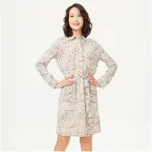 S&J Weekends Lichte print shirt-jurk
