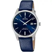 Festina Analoog horloge '- Date watch ACERO CLASICO - Quartz watch movement - Watch case width: 39.3 mm' blauw