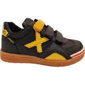 Munich Gresca Velcro In Indoor Football Shoes Zwart EU 31 Kinderen
