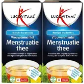 Lucovitaal 2x Vrouwenmantel Menstruatie Thee Vegan 20 stuks