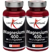 Lucovitaal 2x Magnesium 400 L-tryptofaan 60 Capsules