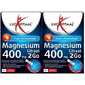 Lucovitaal 2x Magnesium 400mg 2go 14 Sachets