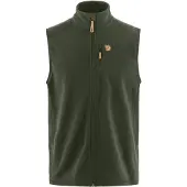 Fjällräven - Övik Lite Fleece Vest - Fleecebodywarmer S, olijfgroen