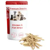 Brekz Premium Chicken with Fish Strips 200 gram 6 x 200 g