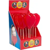 Holland Foodz Hart Lolly 27.5cm - 17 Stuks