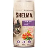 Shelma Premium Kattenvoer - Kattenbrokken rijk aan Verse zalm -1.4kg