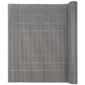 Ibergarden Schutting Grijs PVC 300 x 100 x 1 cm