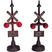 Lemax Kerstdorp accessoire | | Railway stop light | General Products |