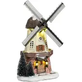 Luville Molendam Windmolen | 3x AAA | 15,5 x 8 x 27 cm