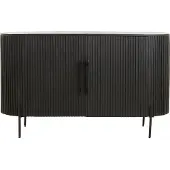 Light & Living Dressoir Dumosi - Mangohout - 140cm - Zwart