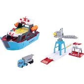 Majorette Spielzeug - 30+ Teile - Maersk Logistics Frachtschiff - - One Size - Autos